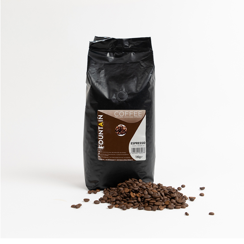 Espresso 1kg beans front